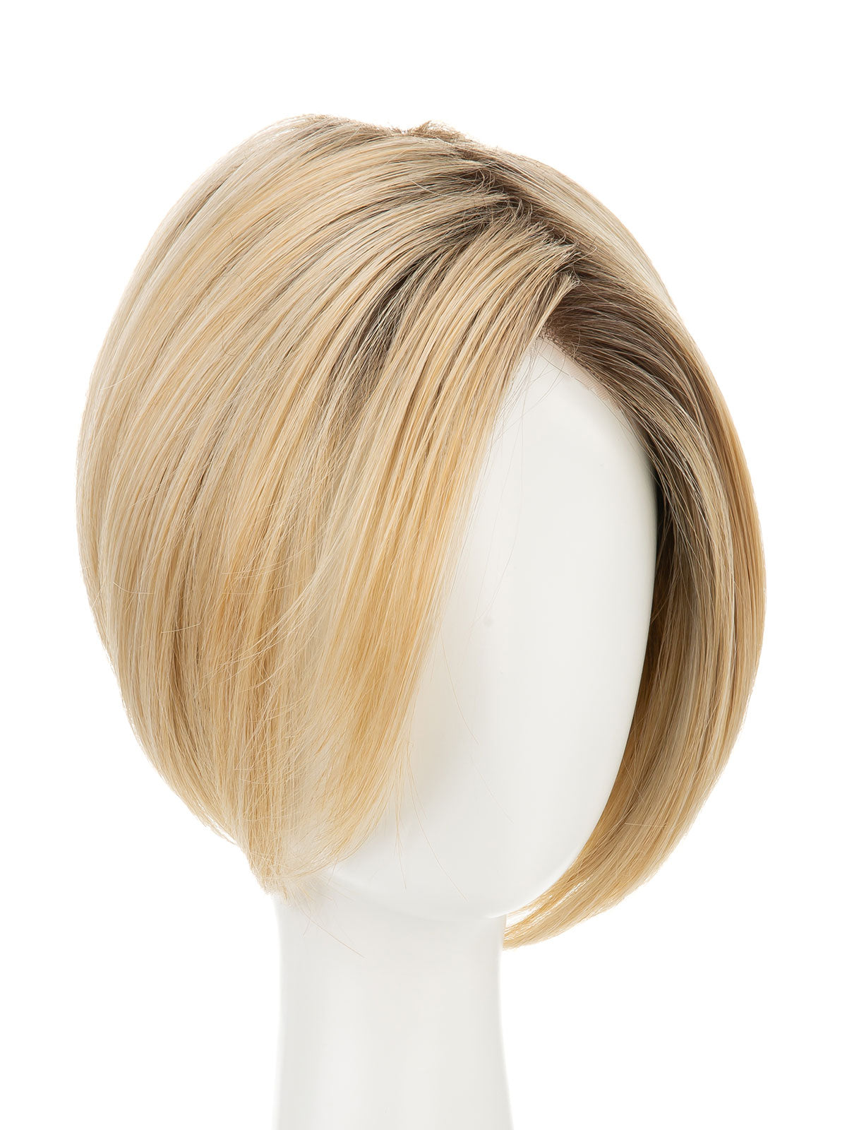 Elaine in Mocha Pearl | Lace Front Synthetic Straight Wig | Warm Blonde Bob by Rieker Wigs