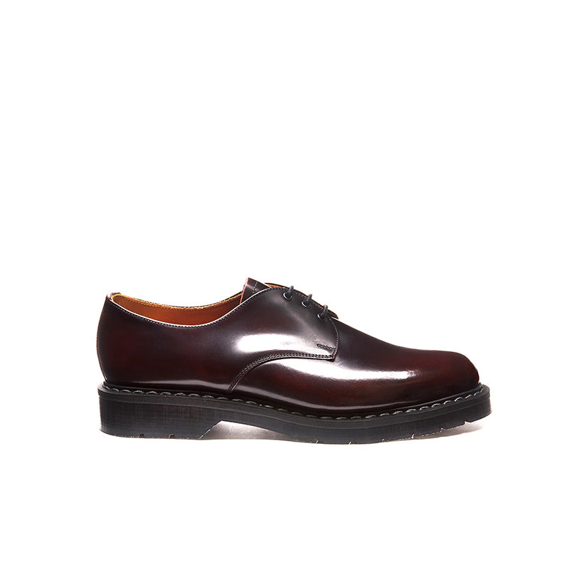 Solovair Unisex Leather Shoes 3-Eye Gibson Leather Shoes S3995