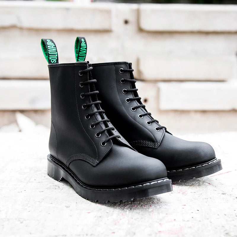 Solovair Unisex Boots 8 Eye Derby Boots S8551