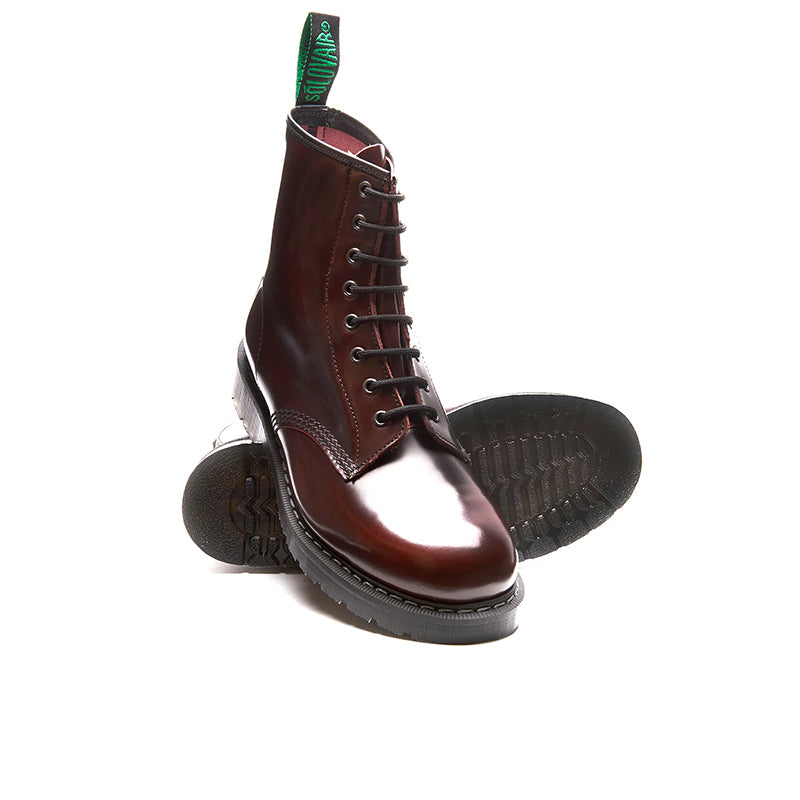 Solovair Unisex Boots 8 Eye Derby Boots S8551