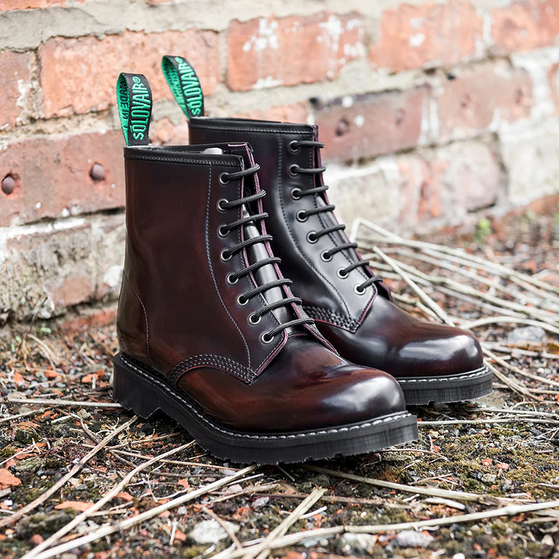 Solovair Unisex Boots 8 Eye Derby Boots S8551