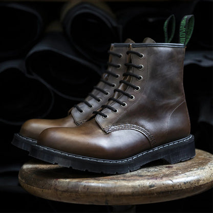 Solovair Unisex Boots 8 Eye Derby Boots S8551