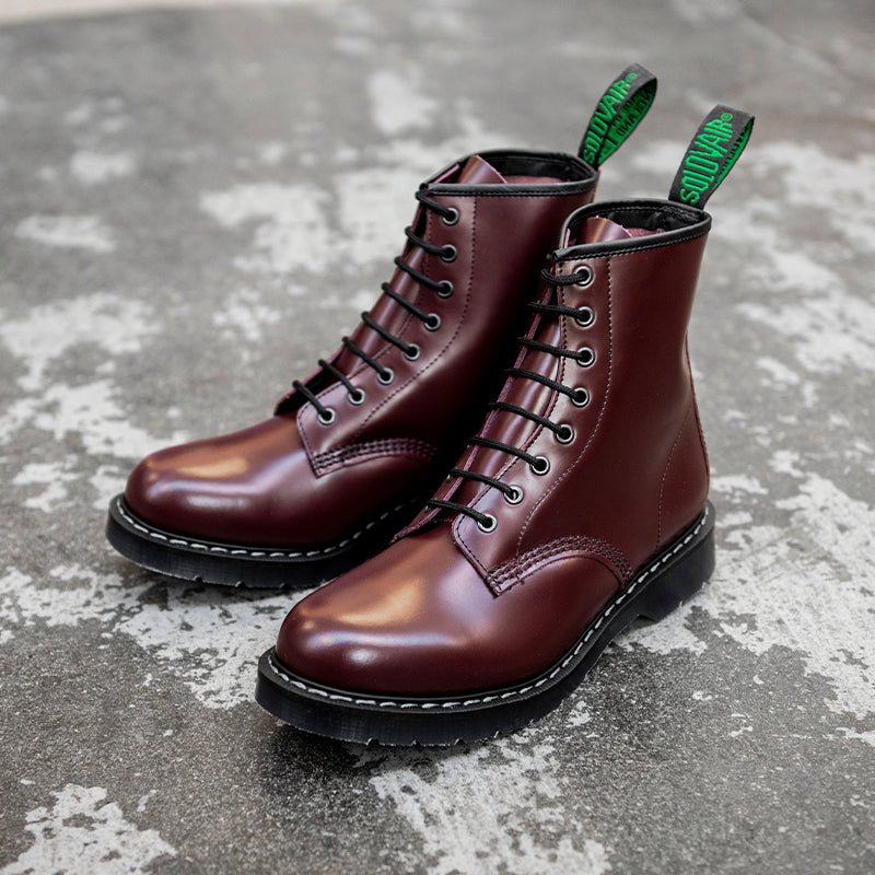 Solovair Unisex Boots 8 Eye Derby Boots S8551