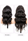Human Hair Body Wave Black Wig | HD 13*4 Lace Front 180 Density Wig  | Lewis and Ailsa